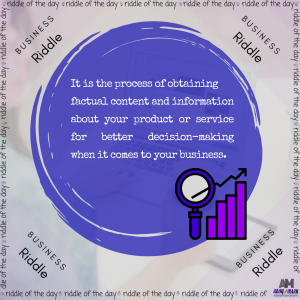 The importance of Market Research